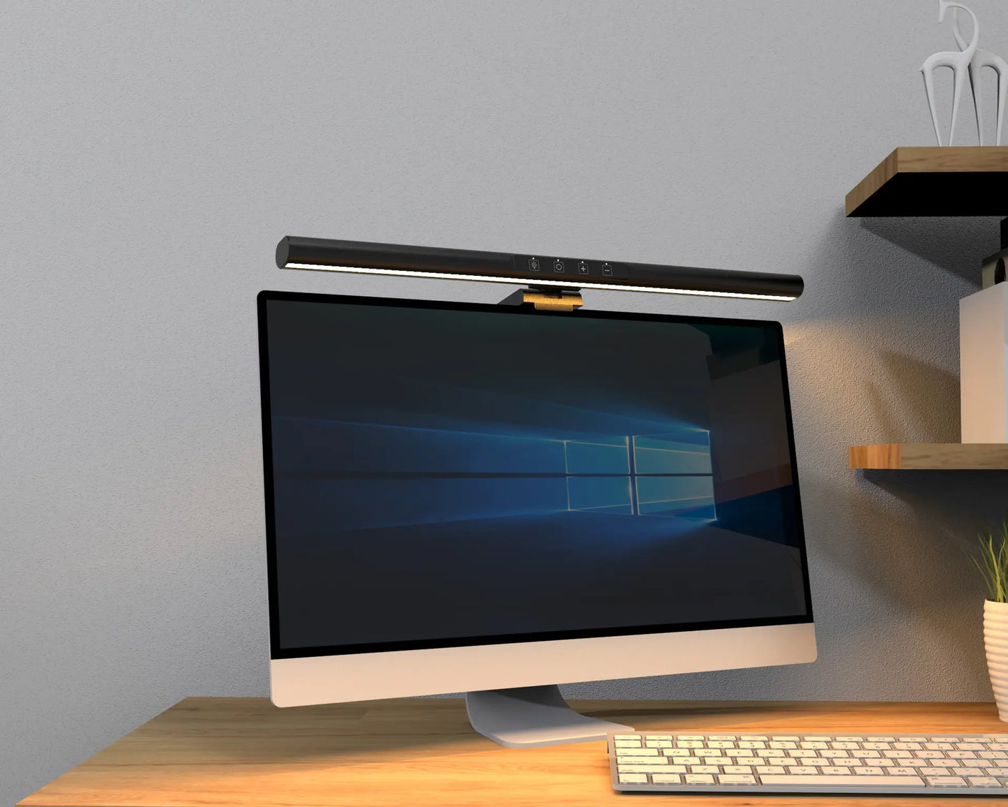 Colorful Ambient Asymmetrical Monitor Light for Eye Care