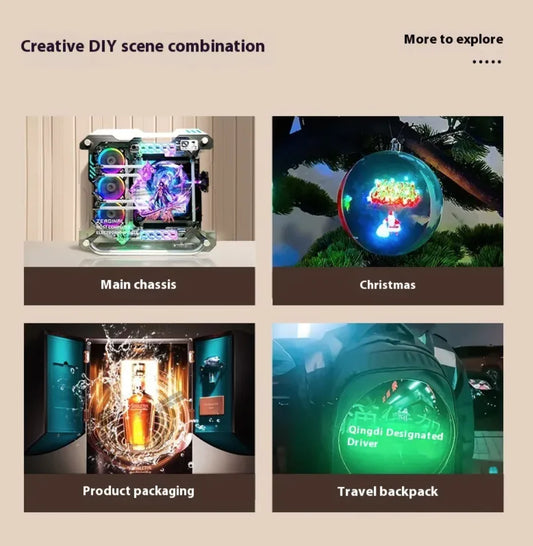 3D Hologram Display Fan