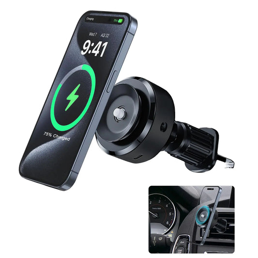 Phone Mount for Car with Wireless Charging
